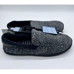 NWT Isotoner Slippers Men's Black XXL (13-14) Style 340KR Memory Foam‎